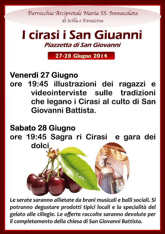 SAN GIOVANNI 2014 -2