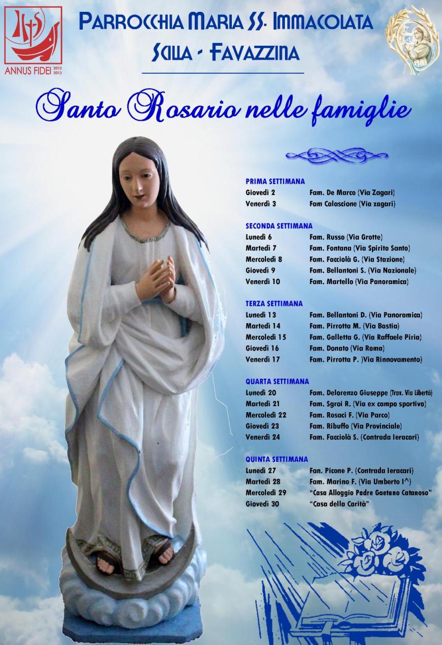 Santo Rosario Nelle Famiglie